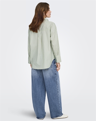 Only - ONLOregon Alva Regular Skjorte - Celadon Green 